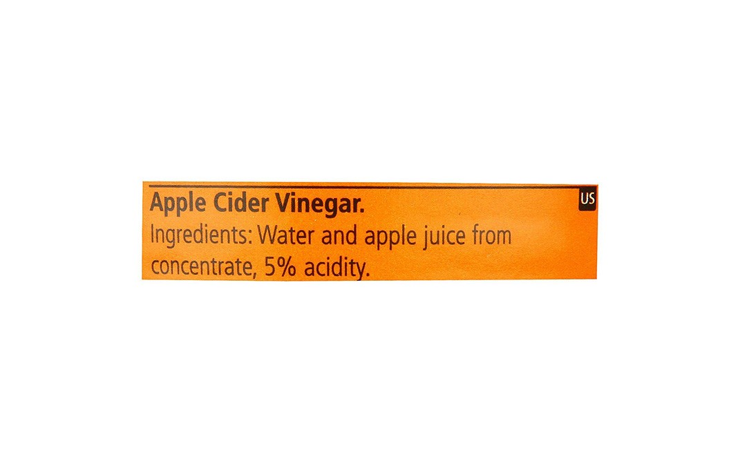 American Garden Natural Vinegar Apple Cider   Bottle  473 millilitre